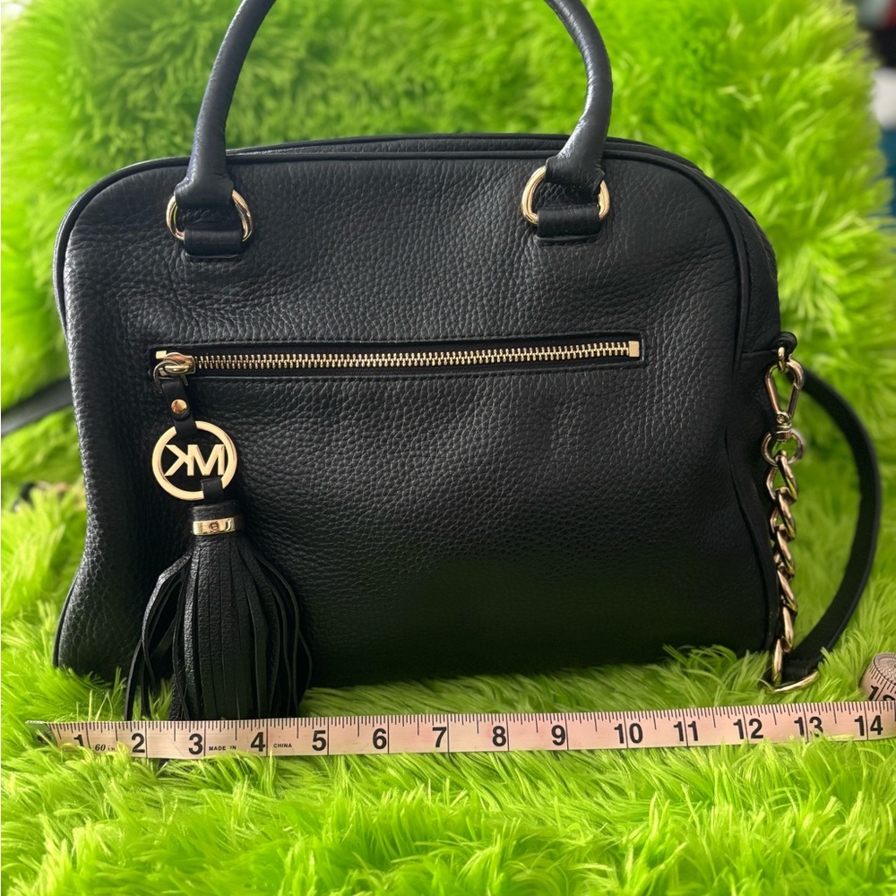 Black Leather Handbag